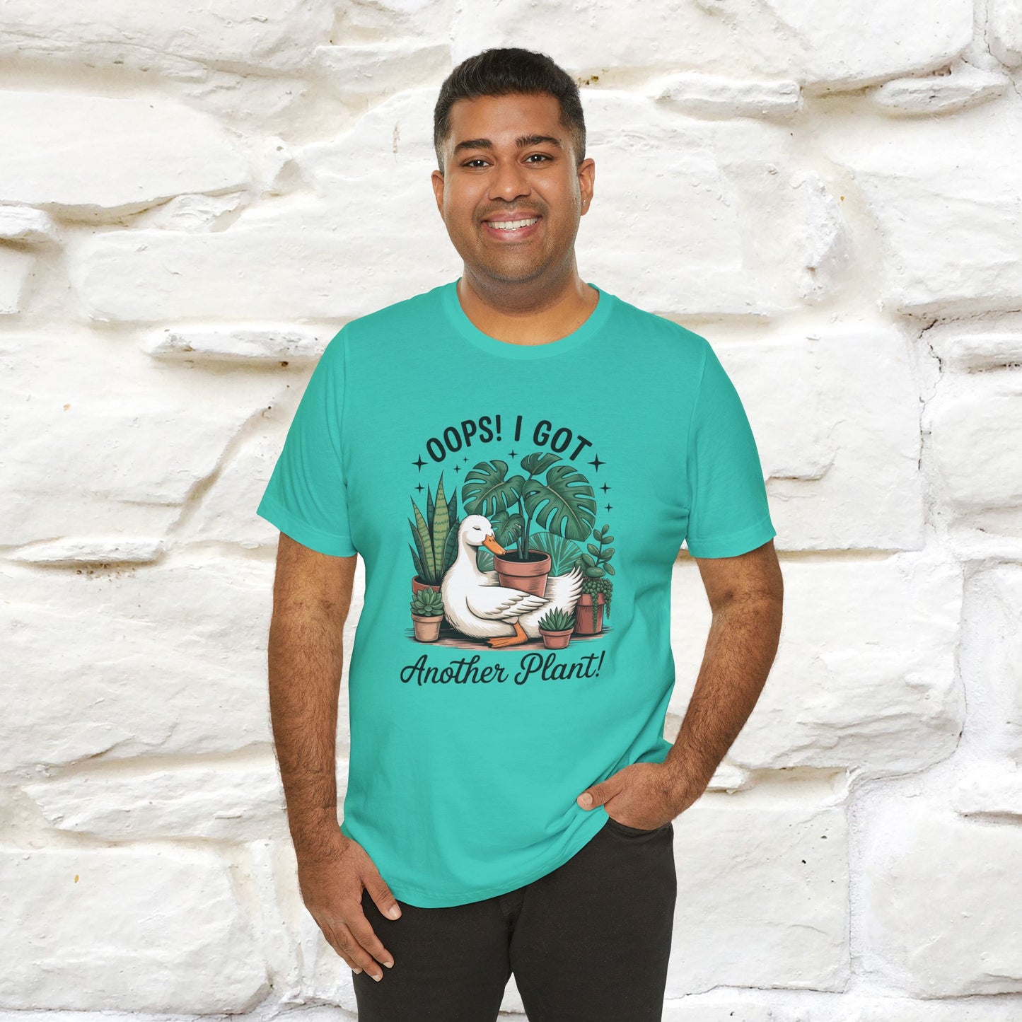 "Oops! I Got Another Plant" Plant T-shirt |Nunu&Miao Studio - Nunu&Miao Studio