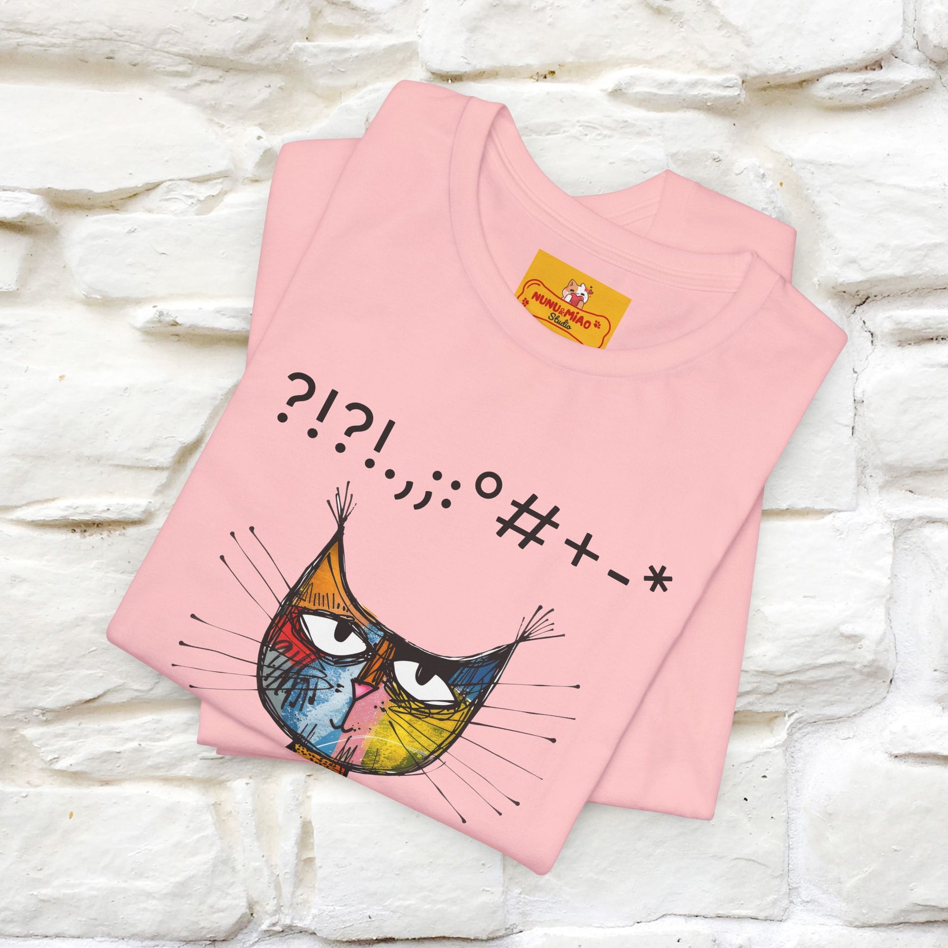 "Enigma" Cat T-shirt |Nunu&Miao Studio - Nunu&Miao Studio