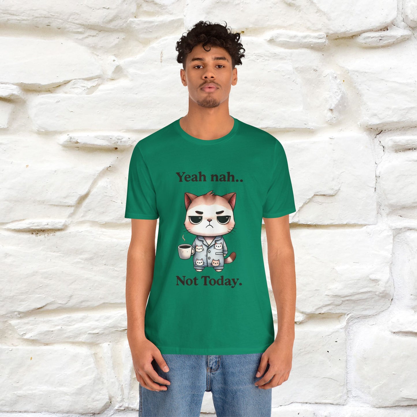 "Yeah Nah ... Not Today." |Funny Cat T-Shirt | Nunu&Miao Studio