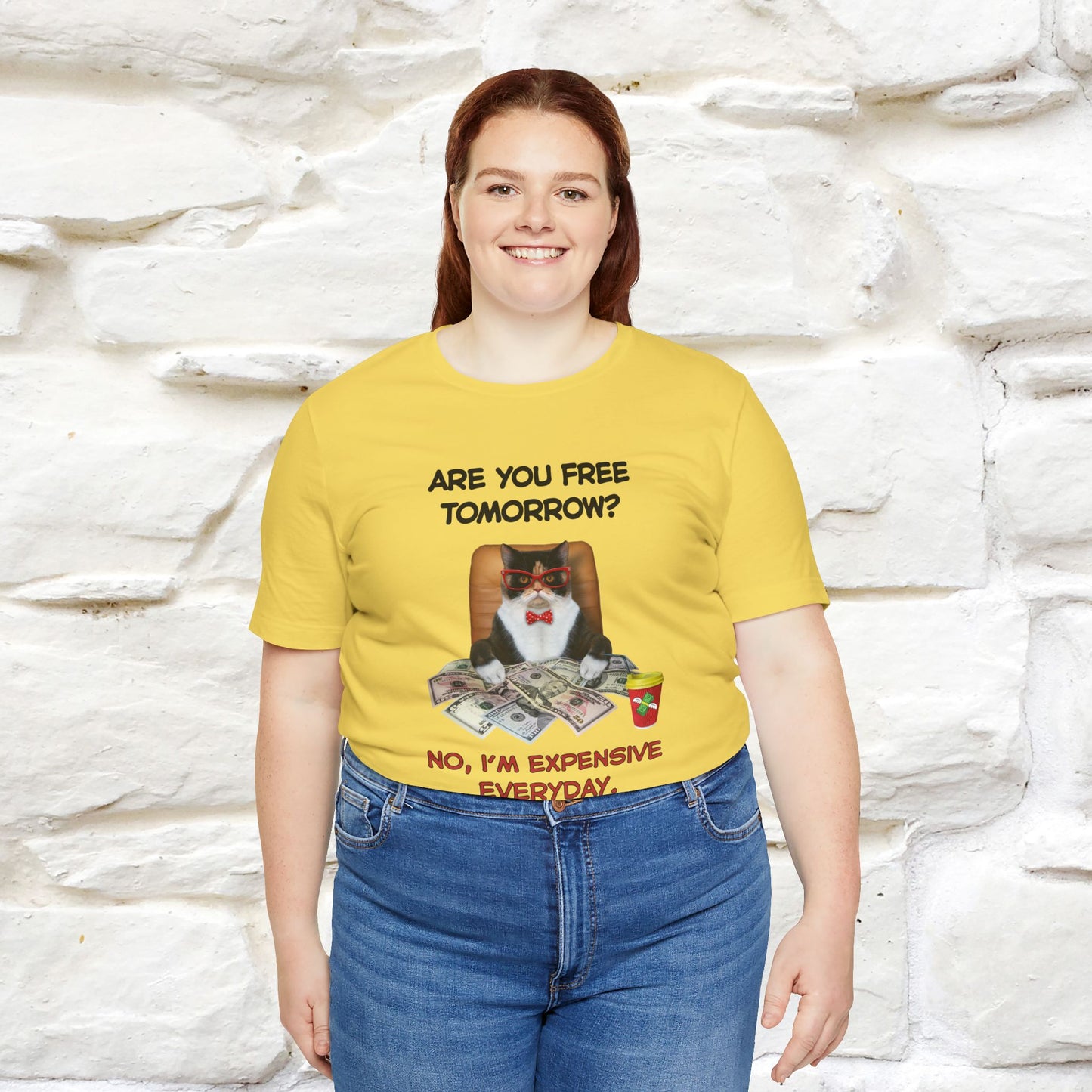 “Are You Fee Tomorrow?” | Cat T-Shirt | Nunu&Miao Studio