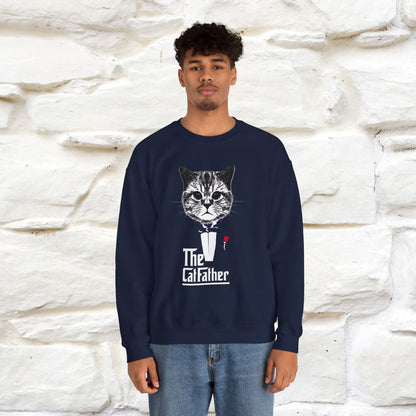 "The Catfather'' |Cat Sweatshirt | Nunu&Miao Studio