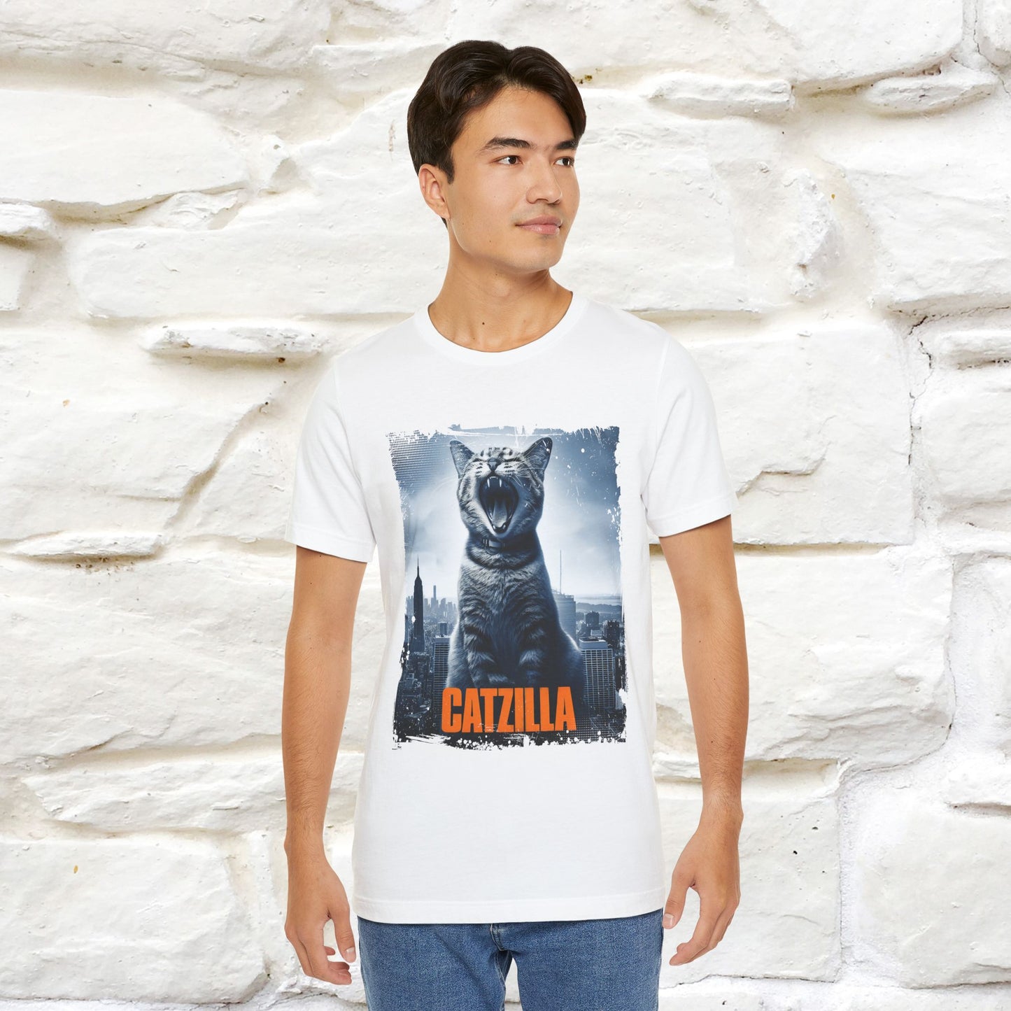 Catzilla T-Shirt | Cat T-Shirt | Nunu&Miao Studio - Nunu&Miao Studio