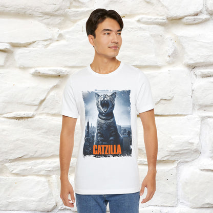 Catzilla T-Shirt | Cat T-Shirt | Nunu&Miao Studio - Nunu&Miao Studio
