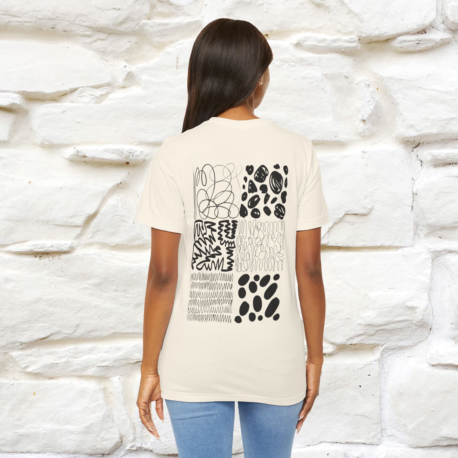 "Caos'' Cat T-Shirt Front and Back Design | Nunu&Miao Studio - Nunu&Miao Studio