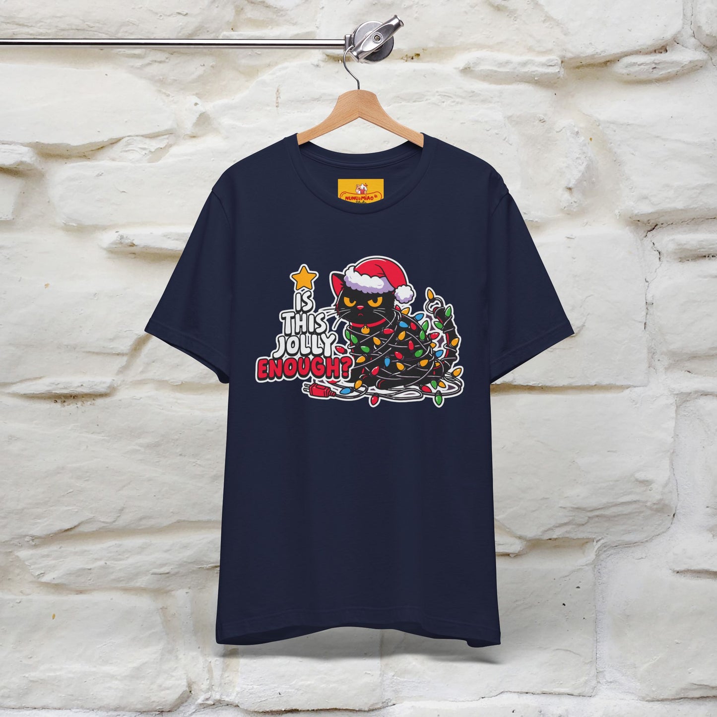 “Is This Jolly Enough?” | Cat T-Shirt | Nunu&Miao Studio