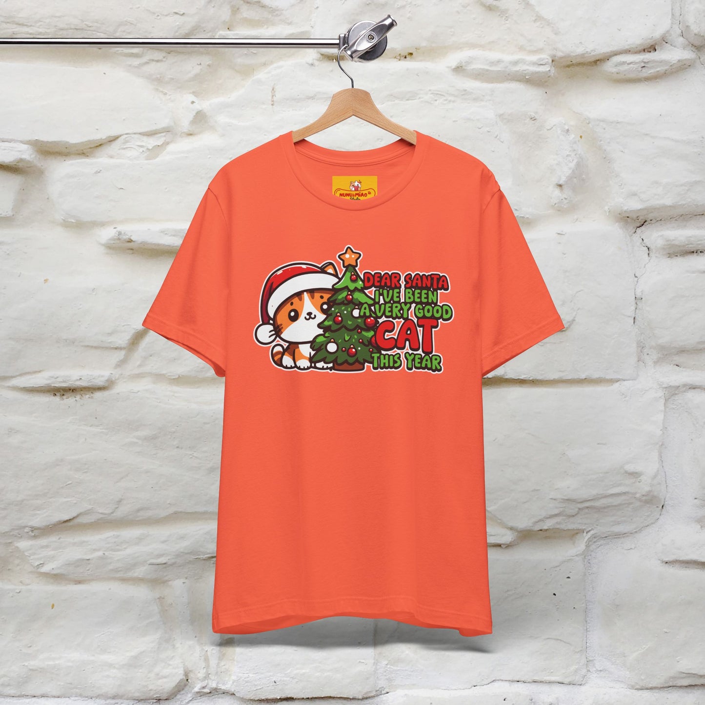 “Dear Santa, I'v Been a Very Good Cat..” | Cat T-Shirt | Nunu&Miao Studio