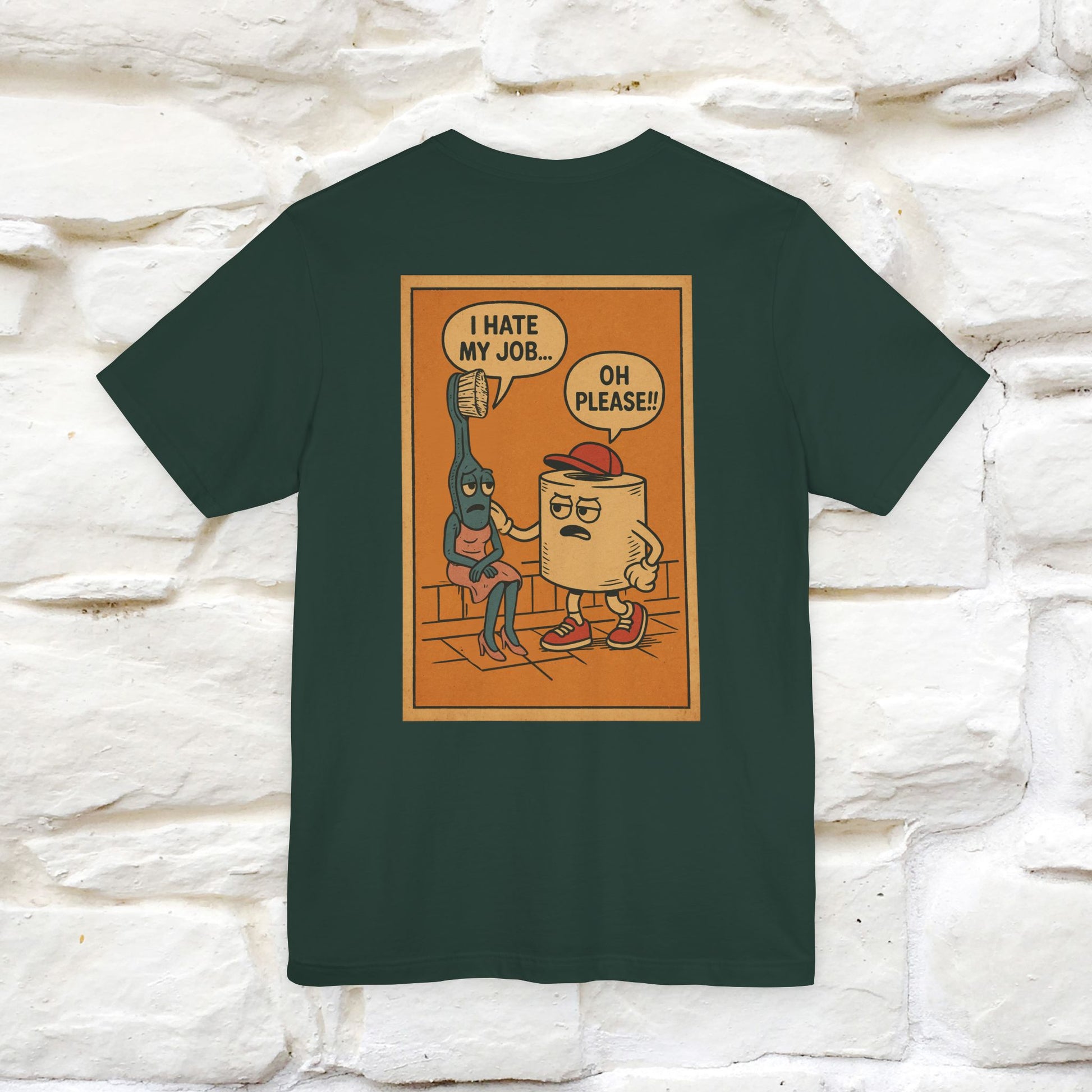 "I Hate My Job ... Oh Please" Funny Cat T-shirt |Nunu&Miao Studio - Nunu&Miao Studio