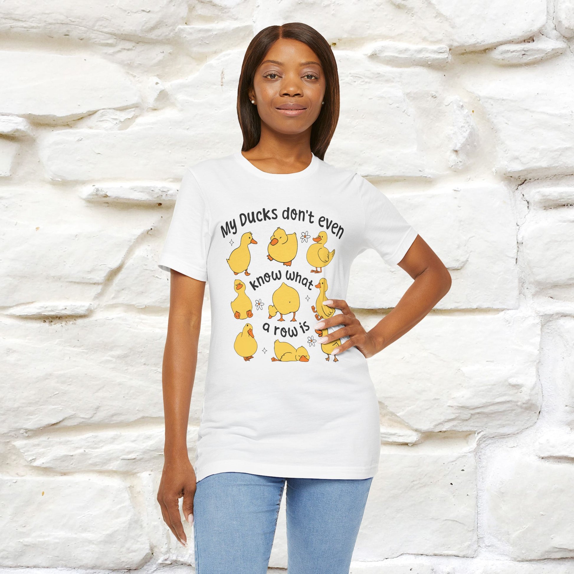 "My Duck Don't Even Know What A Row Is" Funny T-shirt |Nunu&Miao Studio - Nunu&Miao Studio