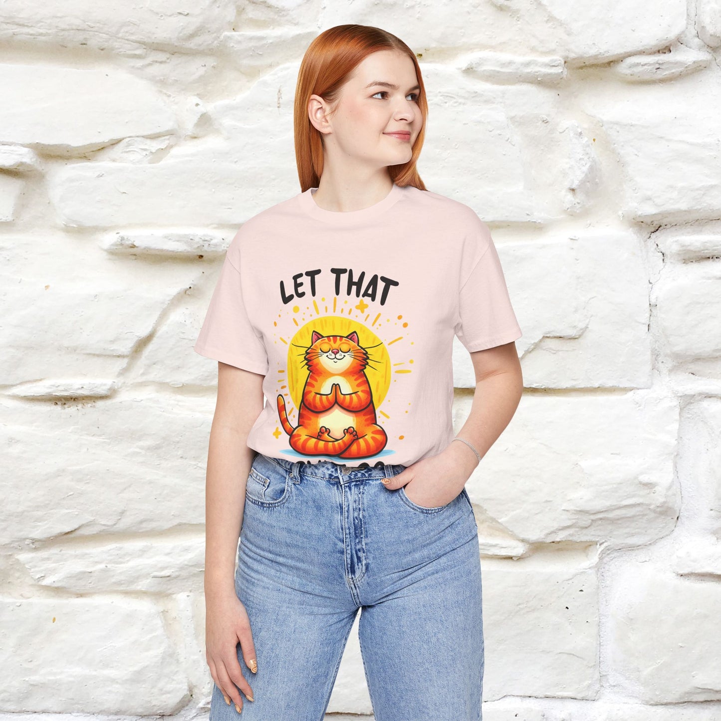 "Let That Sh*t Go" Cat T-shirt |Nunu&Miao Studio - Nunu&Miao Studio