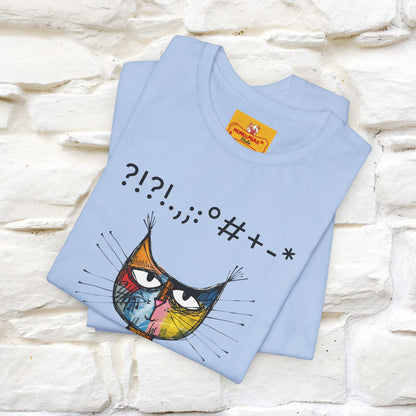 "Enigma" Cat T-shirt |Nunu&Miao Studio - Nunu&Miao Studio