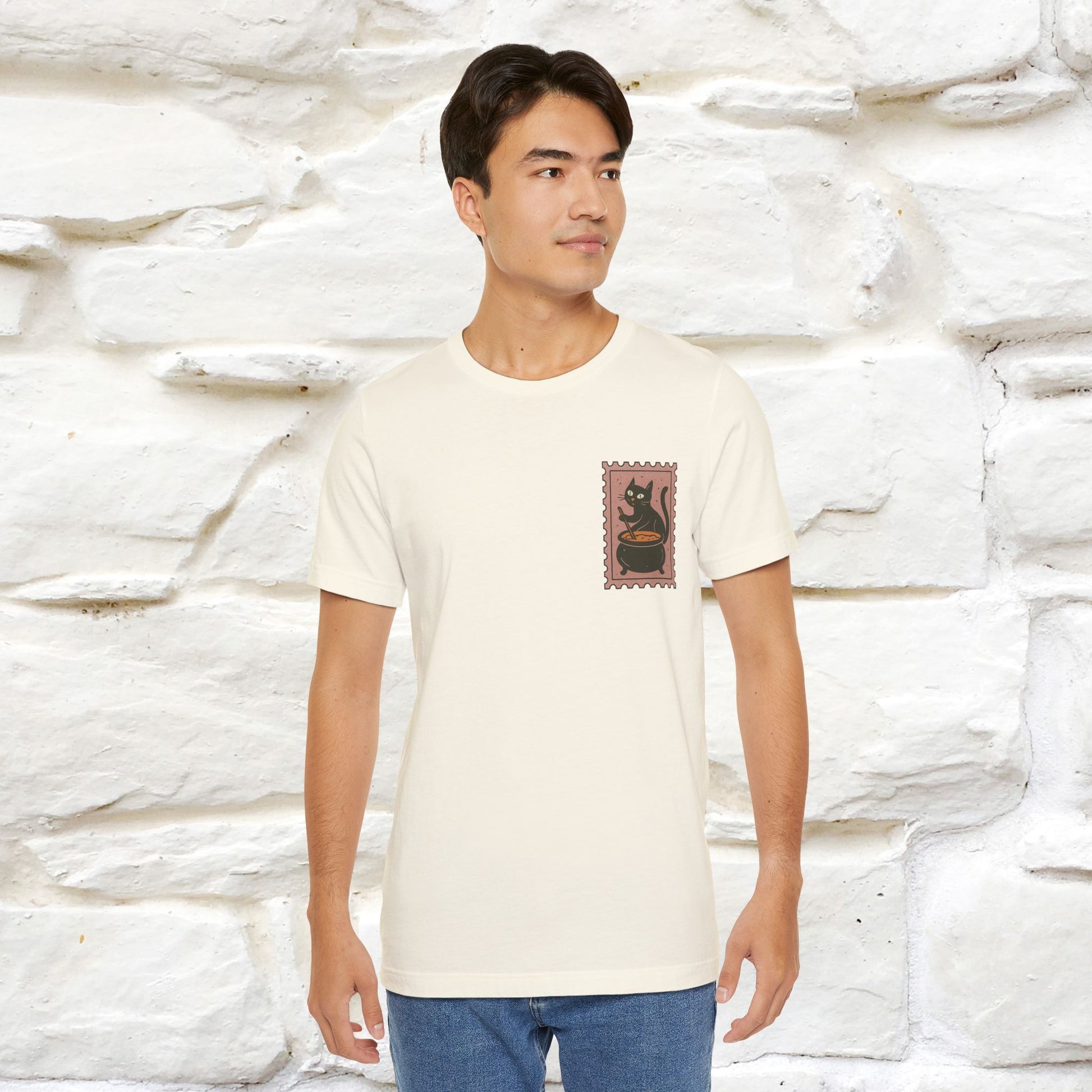 "Let-s Get Halloweeind" Hakkoween Cat T-shirt |Nunu&Miao Studio - Nunu&Miao Studio