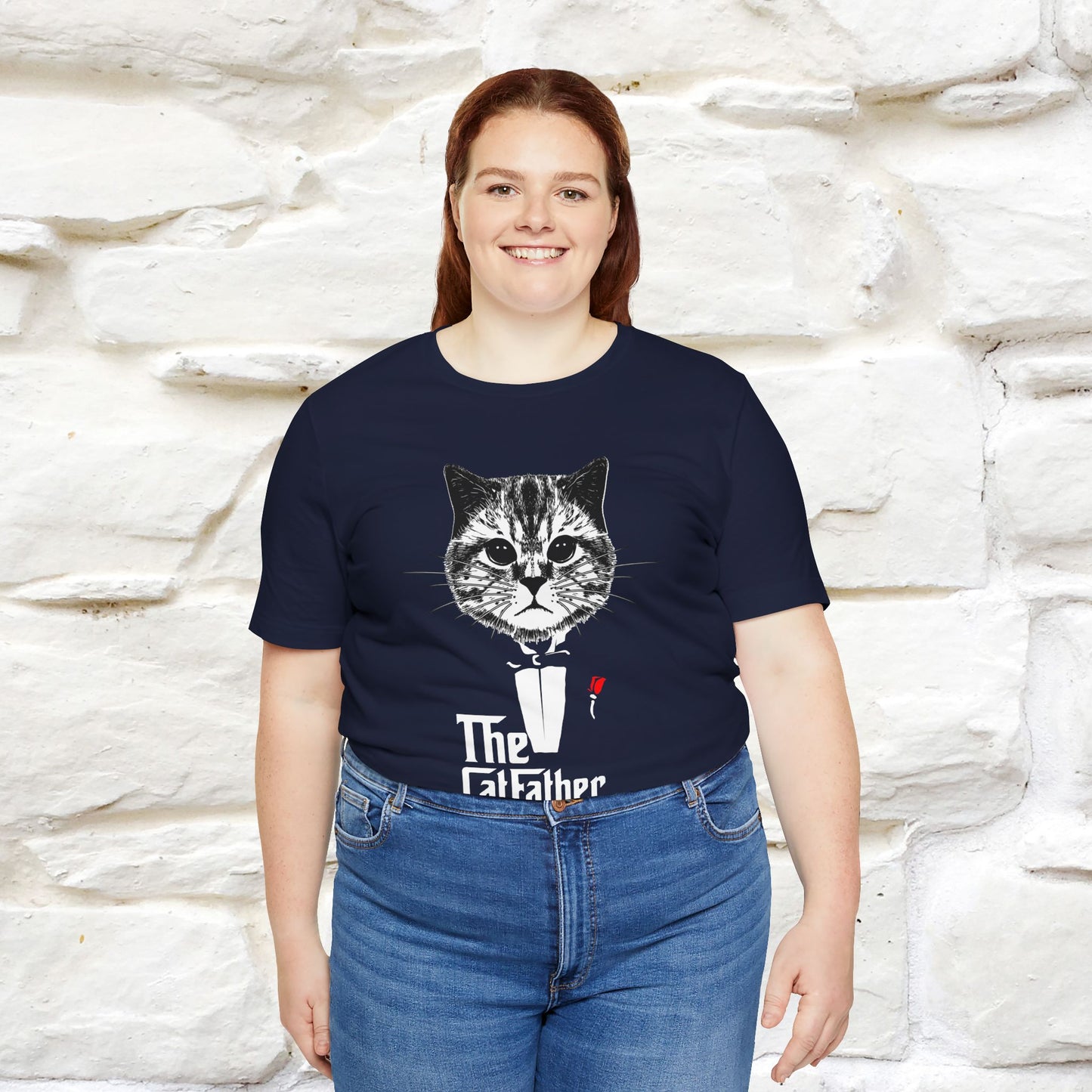 ''The Cat Father T-Shirt''| Iconic Cat Lover Tee | Nunu&Miao Studio