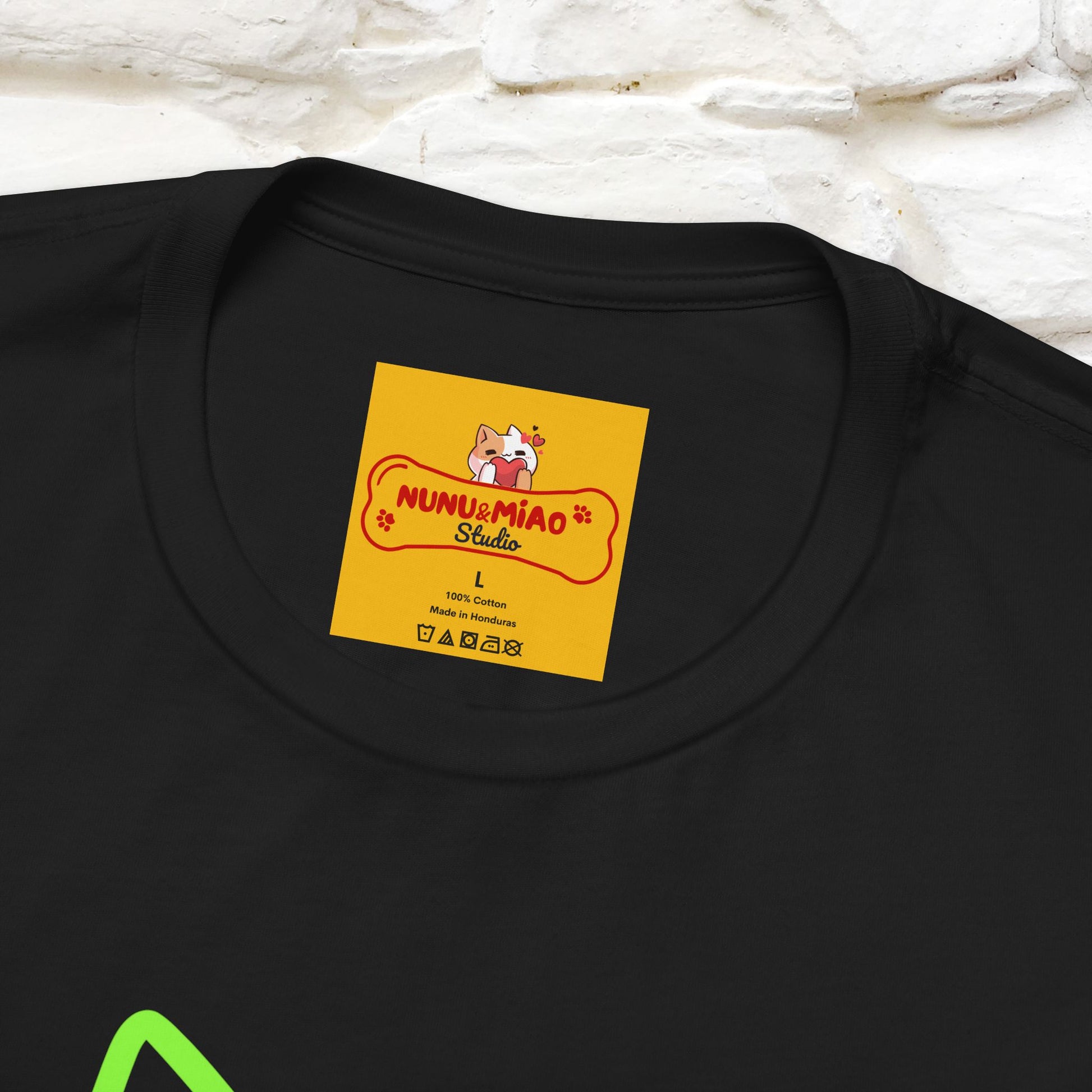 ''Everything Will Be Ok '' Cat T-Shirt Front and Back Design | Nunu&Miao Studio - Nunu&Miao Studio