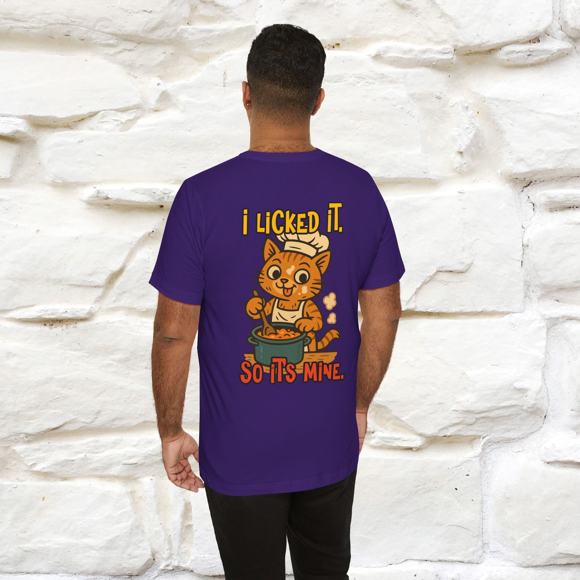 "I Licked It. It's Mine  " |Cat T-Shirt | Nunu&Miao Studio - Nunu&Miao Studio