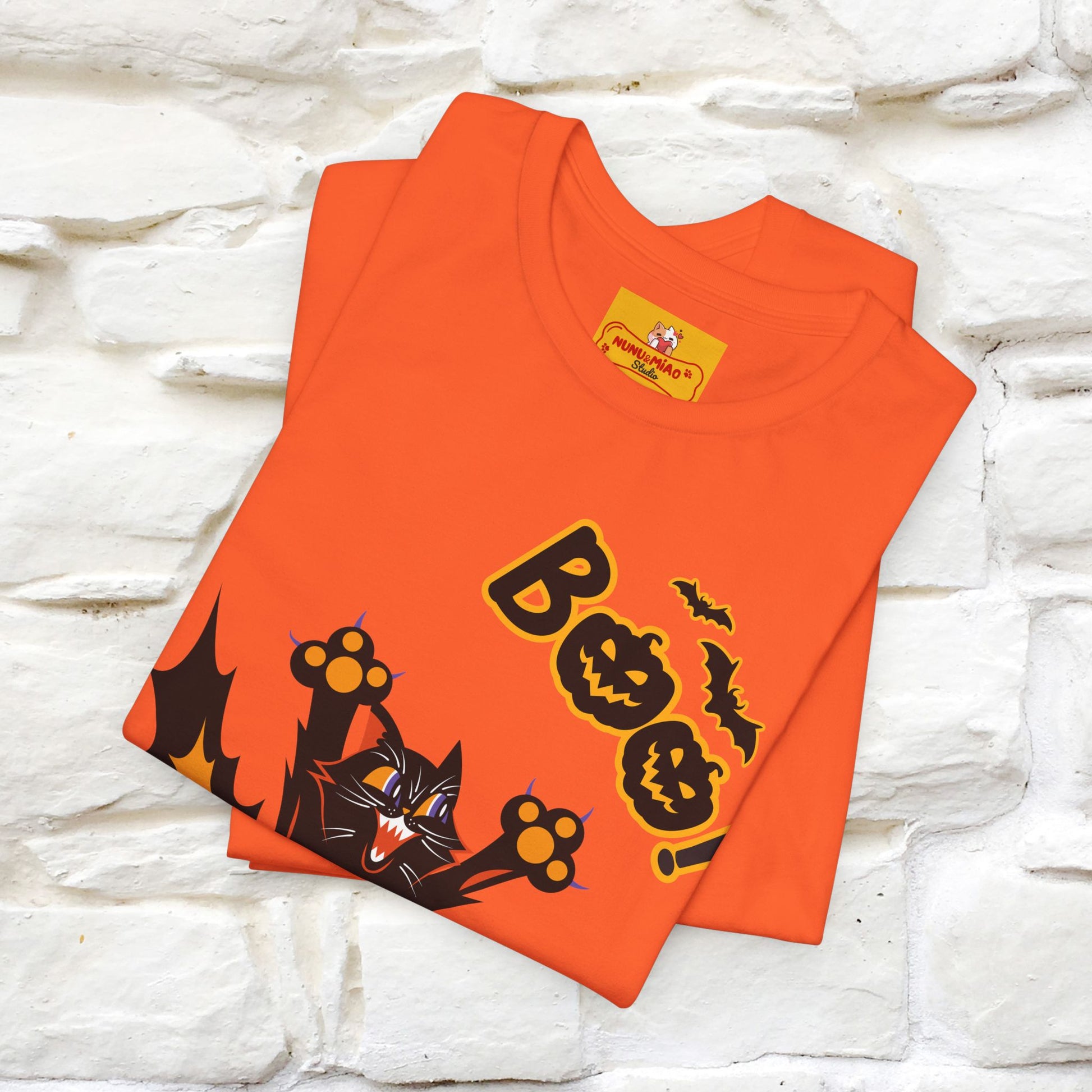 "Boo" Cat  T-shirt |Nunu&Miao Studio - Nunu&Miao Studio