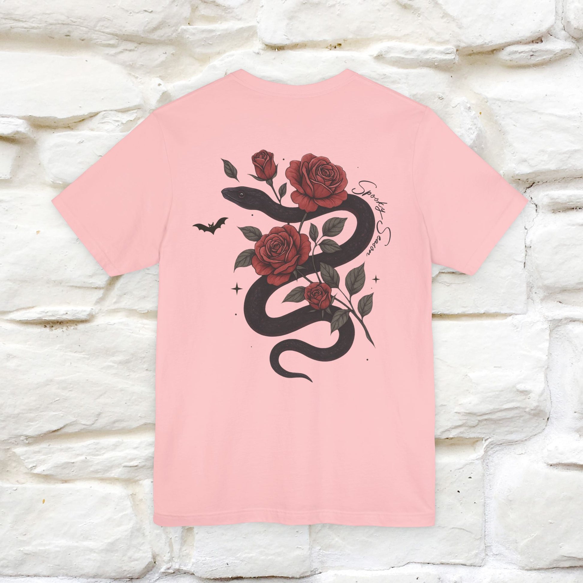 "The Rose and The Snake " Halloween T-shirt |Nunu&Miao Studio - Nunu&Miao Studio