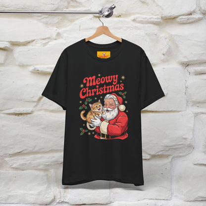 “Meowy Christmas” | Cat T-Shirt | Nunu&Miao Studio