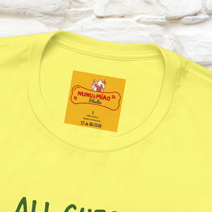 "All Guest Must Be Approved By The Cat - NO,MAYBE" Cat T-shirt |Nunu&Miao Studio