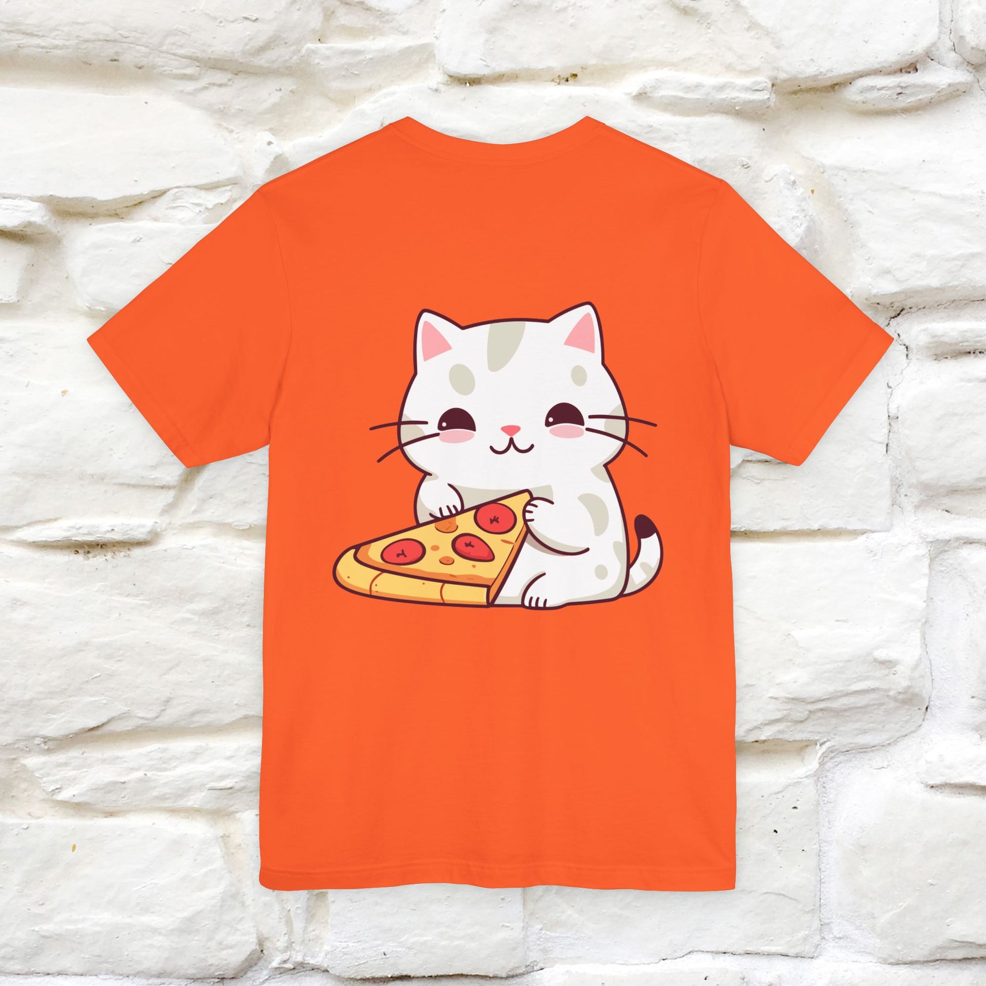 "I Love Pizza"| Cat T-shirt | Nunu&Miao Studio - Nunu&Miao Studio