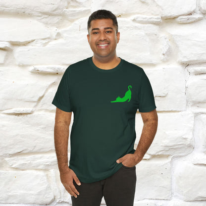 "Take a Deep Breath & Try All Over Again" Cat T-Shirt| Front & Back Design | Nunu&Miao Studio - Nunu&Miao Studio