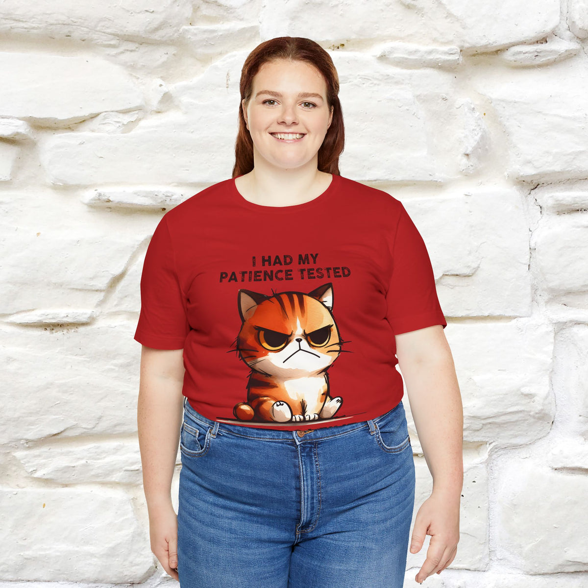''I Had My Patience Tested, I'm Negative''| CatT-Shirt | Nunu&Miao Studio