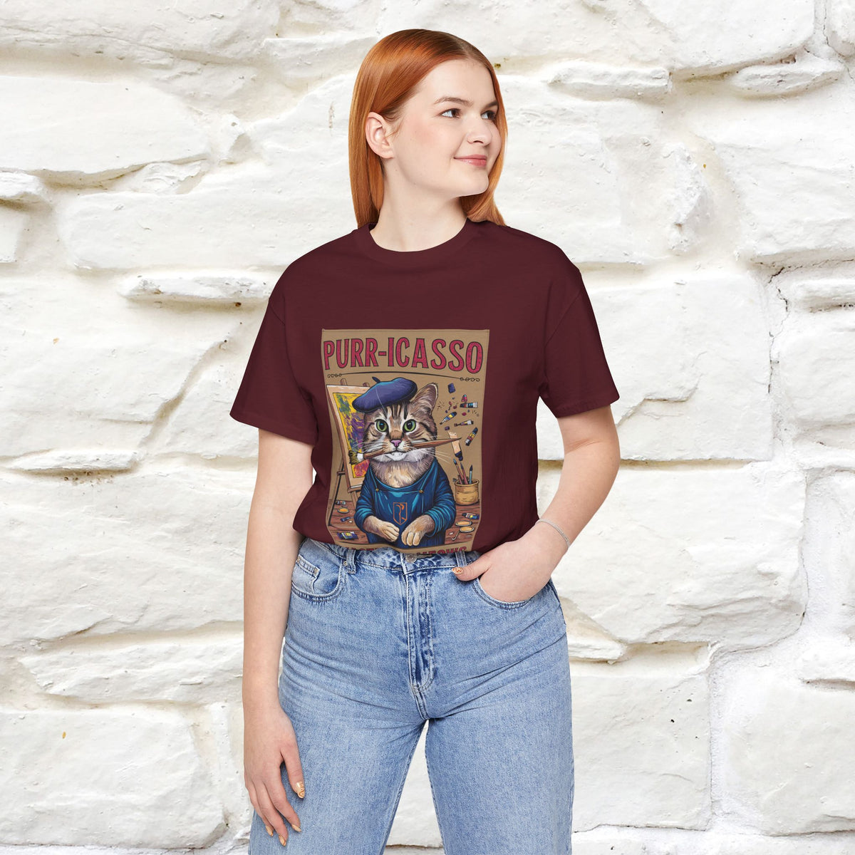''Purr-Icasso Masters Of Meows'' | CatT-Shirt | Nunu&Miao Studio