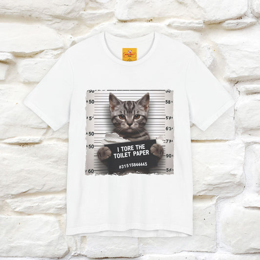 ''I Tore The Toilet Paper'' | Funny Cat T-Shirt | Nunu&Miao Studio
