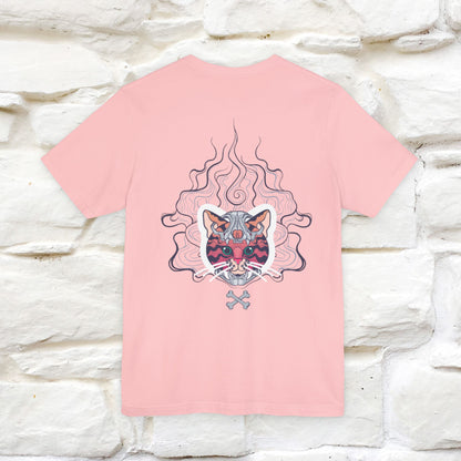 ''Air Fire Cat'' | Cat T-Shirt Front and Back Design | Nunu&Miao Studio - Nunu&Miao Studio