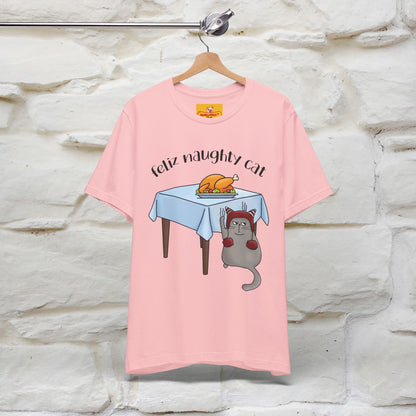 "Feliz Naughty Cat" |Funny Cat T-Shirt | Nunu&Miao Studio