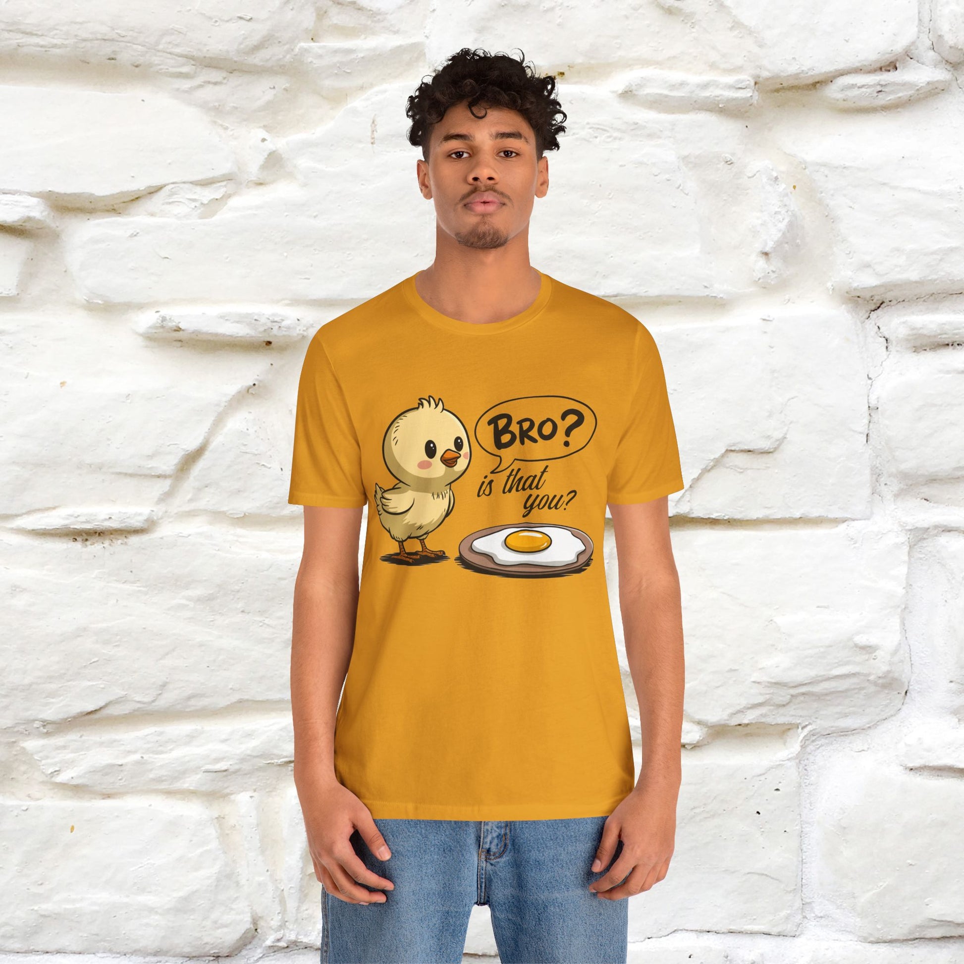 "Bro Is That You?" Funny Chicken T-shirt |Nunu&Miao Studio - Nunu&Miao Studio