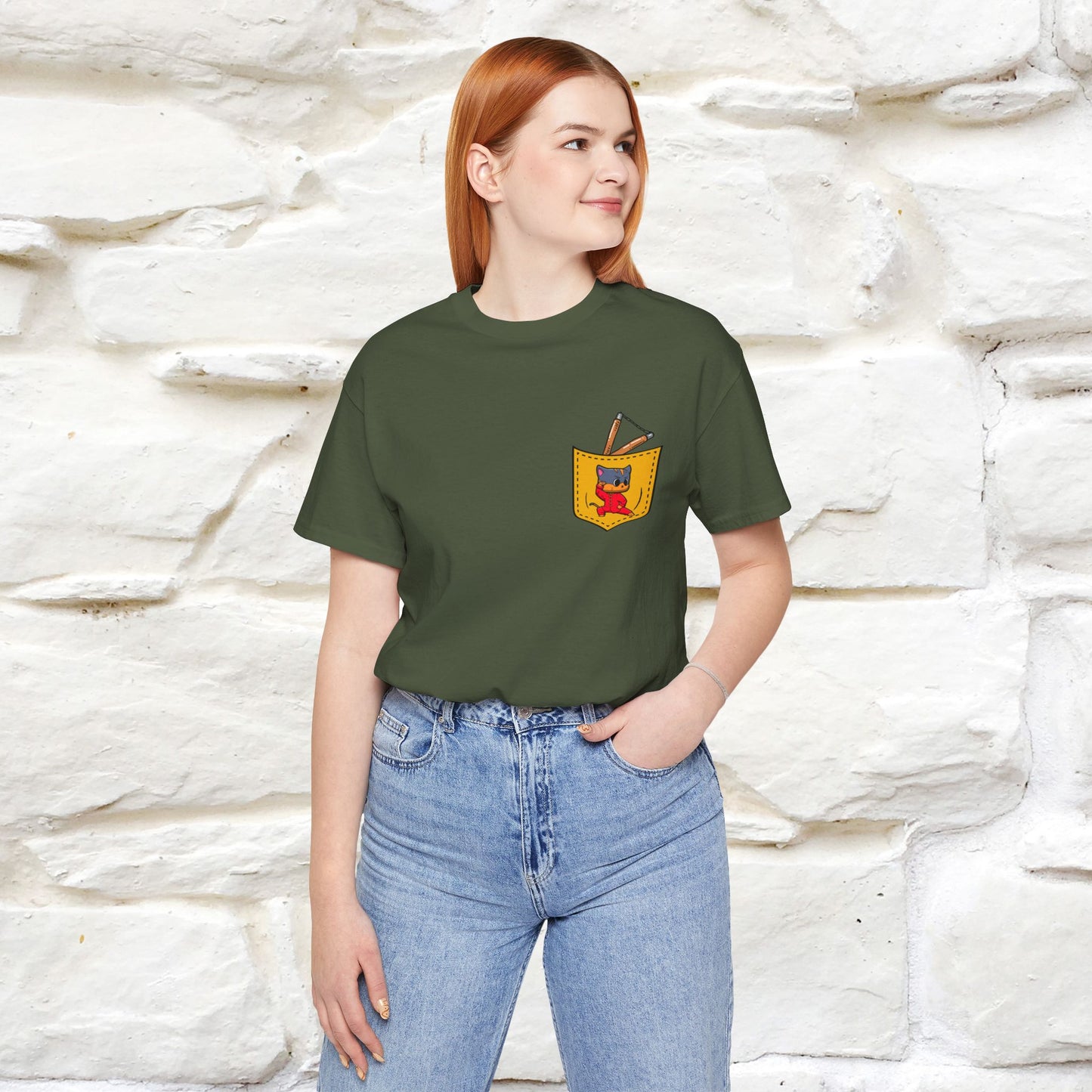 "Be Like Water: Cattitude Master | Cat T-Shirt |Nunu&Miao Studio - Nunu&Miao Studio