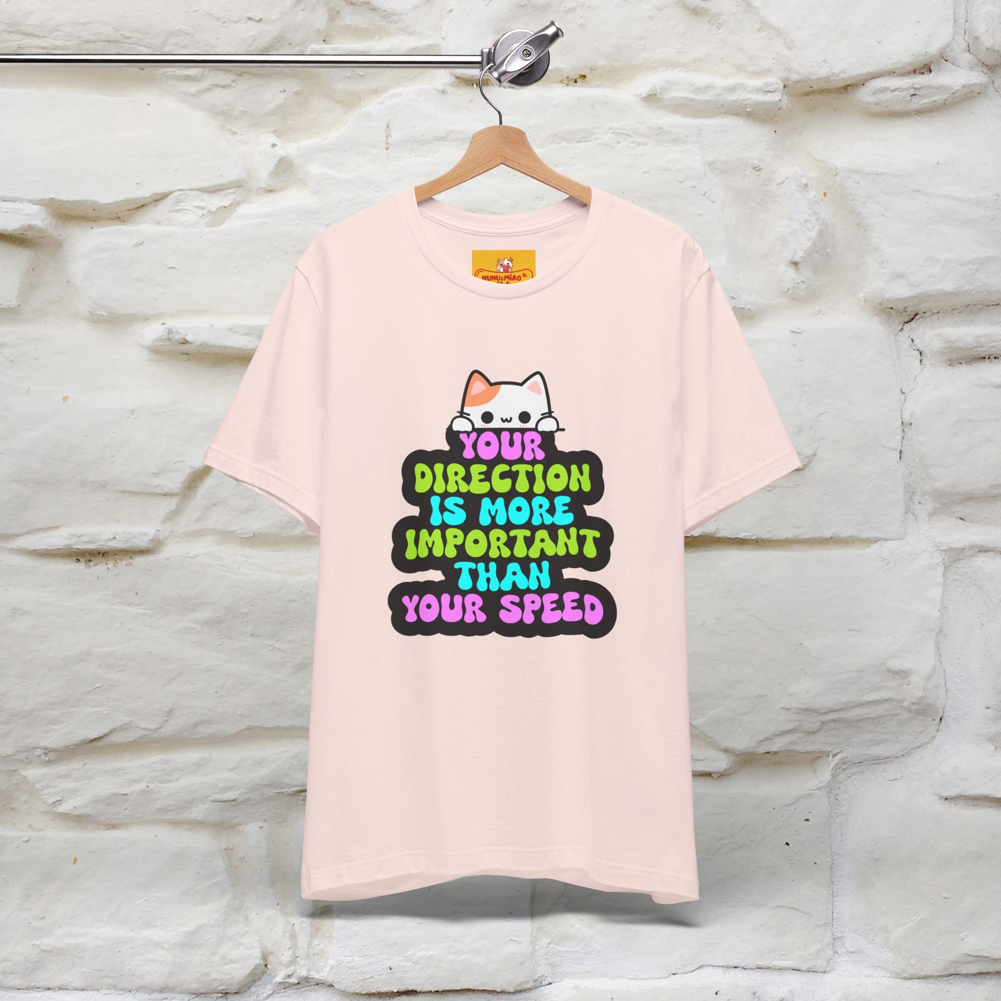 "Your Direction Is More ..." |  Cat T-shirt | Nunu&Miao Studio - Nunu&Miao Studio