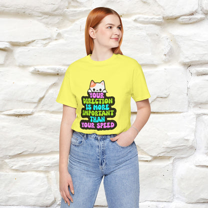 "Your Direction Is More ..." |  Cat T-shirt | Nunu&Miao Studio - Nunu&Miao Studio