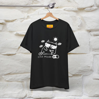 ''Chill Mode on'' Cat T-Shirt | Nunu&Miao Studio