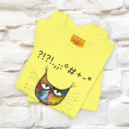 "Enigma" Cat T-shirt |Nunu&Miao Studio - Nunu&Miao Studio