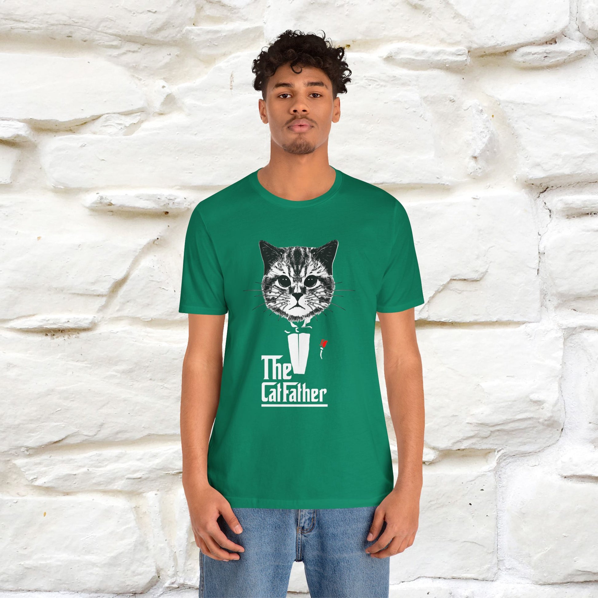 ''The Cat Father T-Shirt''| Iconic Cat Lover Tee | Nunu&Miao Studio - Nunu&Miao Studio