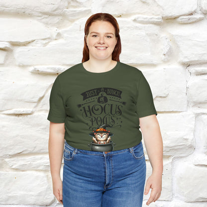 "Just A Bunch Of Hocus Pocus" Cat  T-shirt |Nunu&Miao Studio - Nunu&Miao Studio