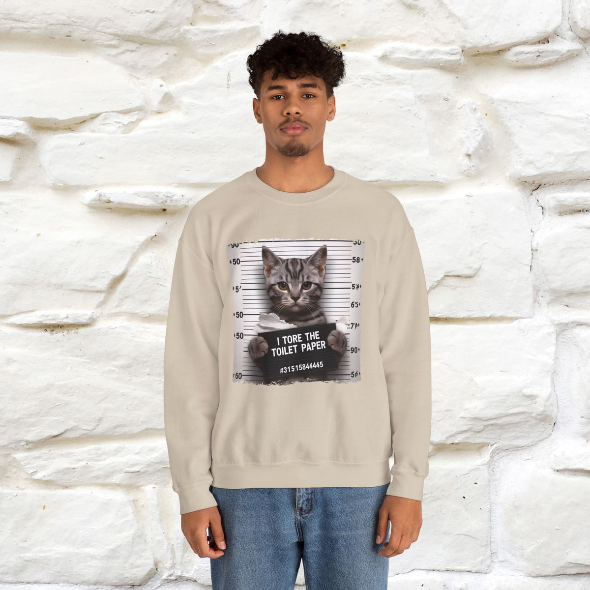"I Tore The Toilet Paper.'' |Cat Sweatshirt | Nunu&Miao Studio