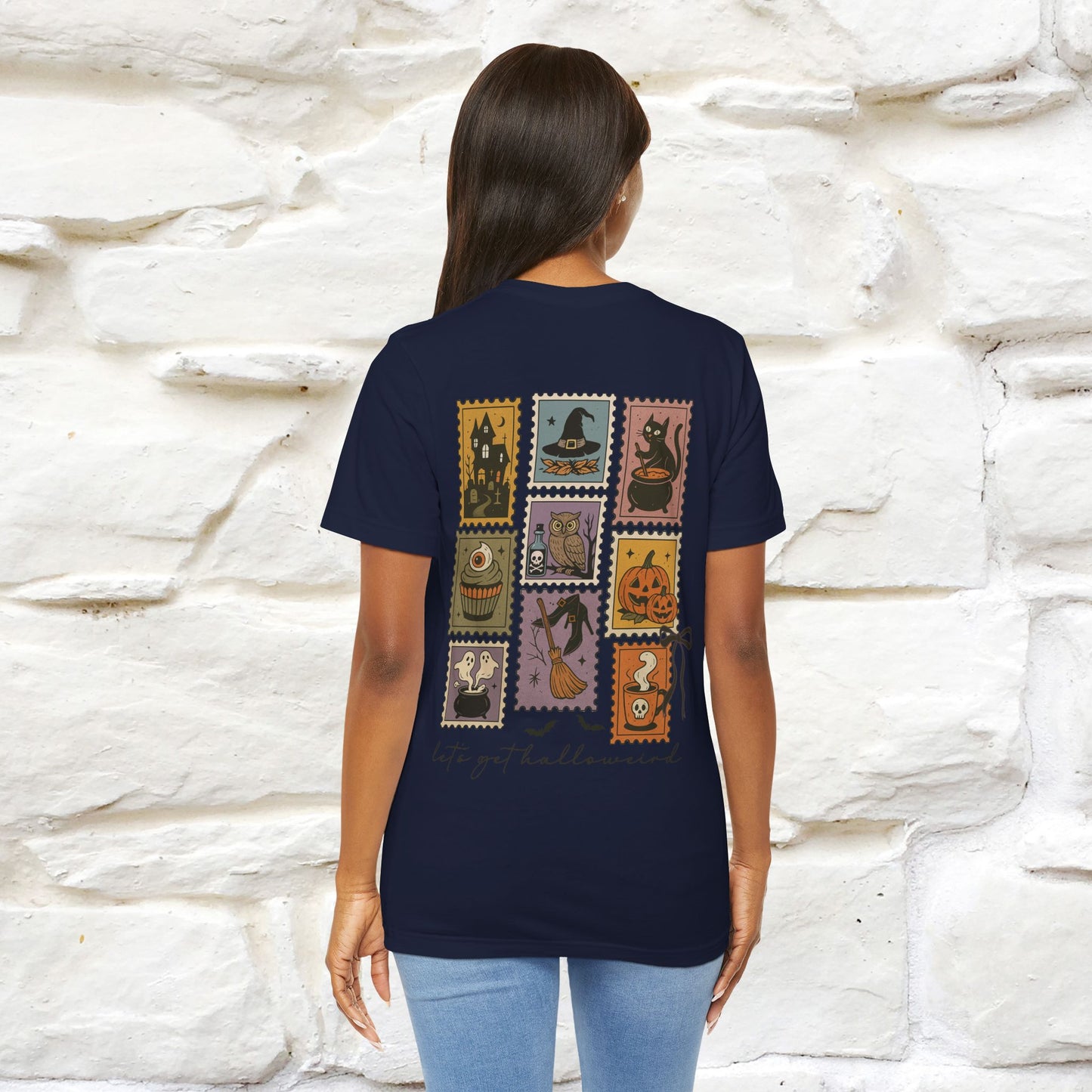 "Let-s Get Halloweeind" Hakkoween Cat T-shirt |Nunu&Miao Studio - Nunu&Miao Studio