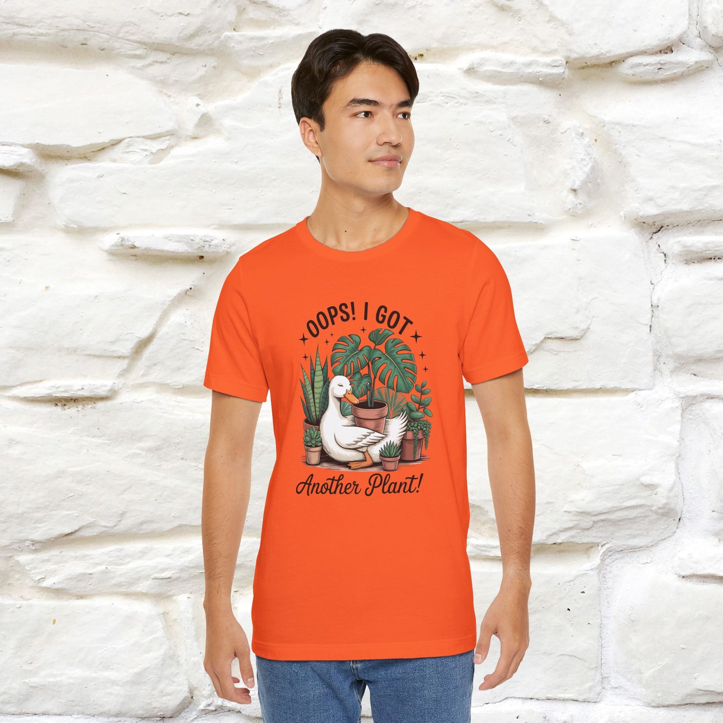 "Oops! I Got Another Plant" Plant T-shirt |Nunu&Miao Studio - Nunu&Miao Studio