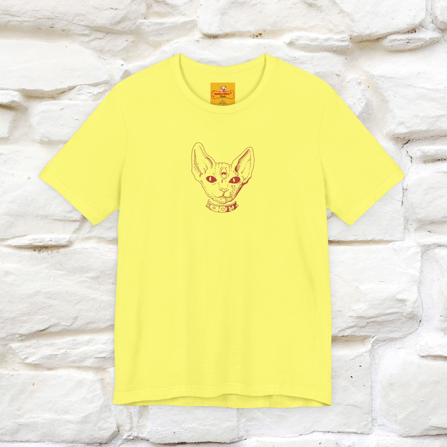 ''Illusion'' Cat T-Shirt Front and Back Design | Nunu&Miao Studio - Nunu&Miao Studio