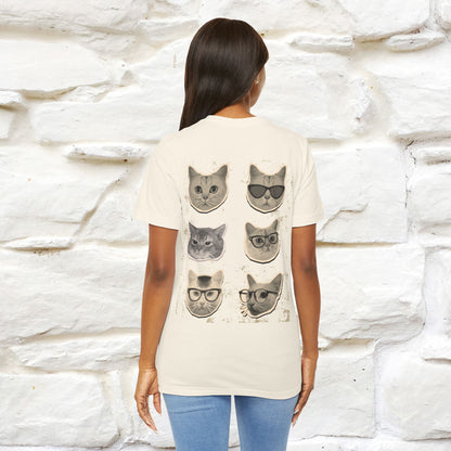 ''Vintage Cat''  Cat T-Shirt | Nunu&Miao Studio - Nunu&Miao Studio