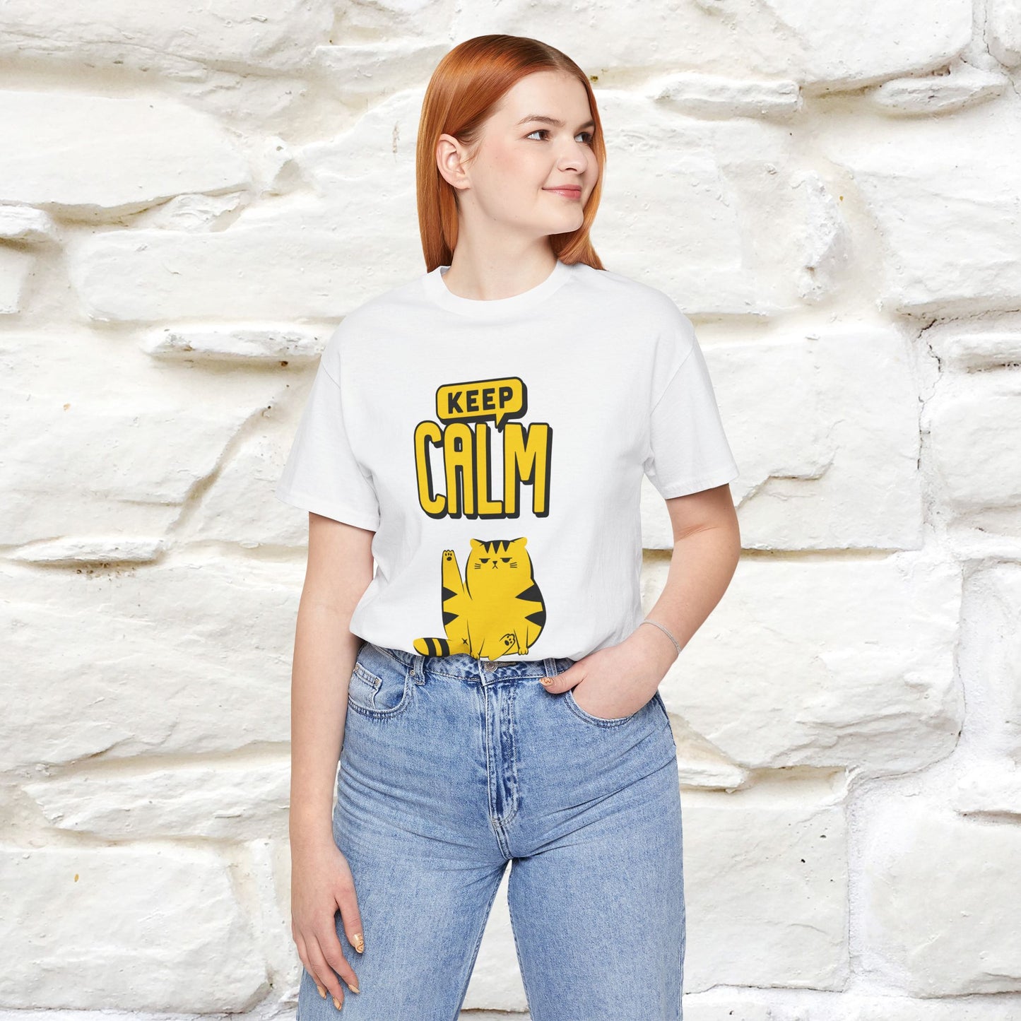 "Keep..."  | Cat T-Shirt  | Nunu&Miao Studio - Nunu&Miao Studio