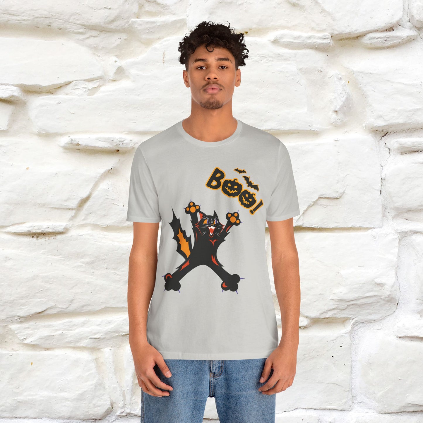 "Boo" Cat  T-shirt |Nunu&Miao Studio - Nunu&Miao Studio