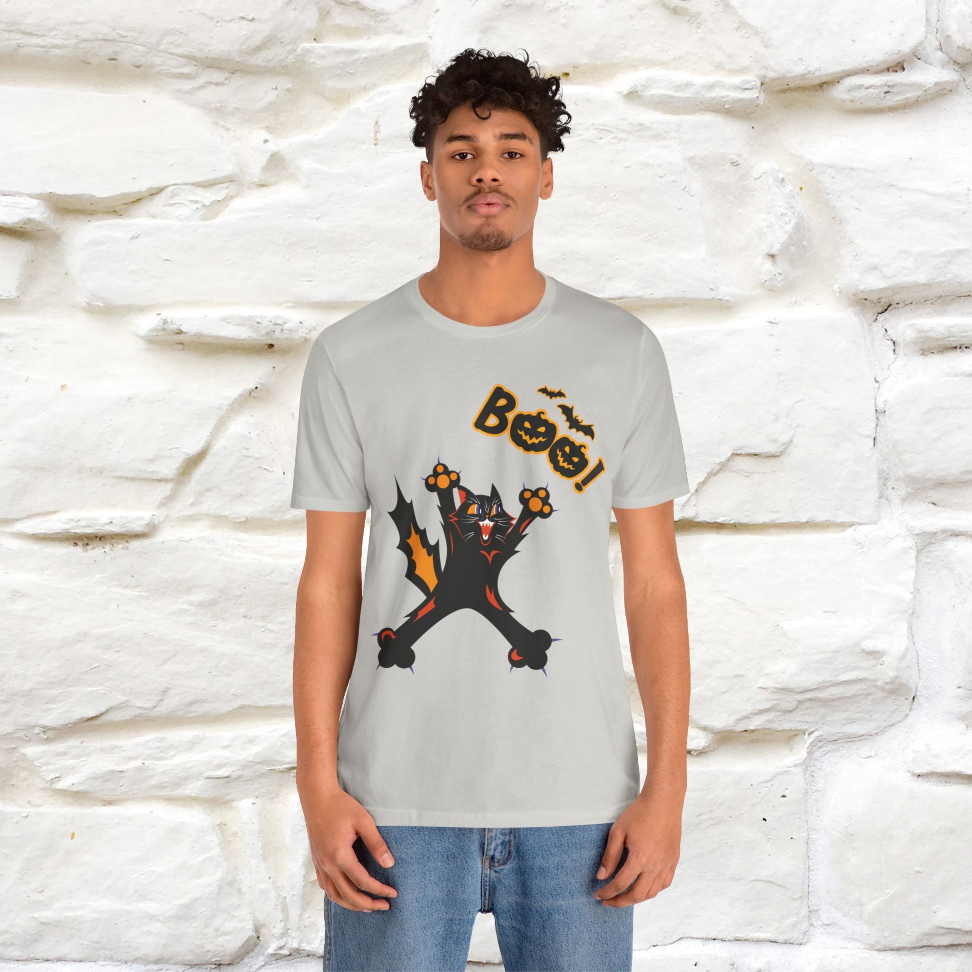 "Boo" Cat  T-shirt |Nunu&Miao Studio - Nunu&Miao Studio