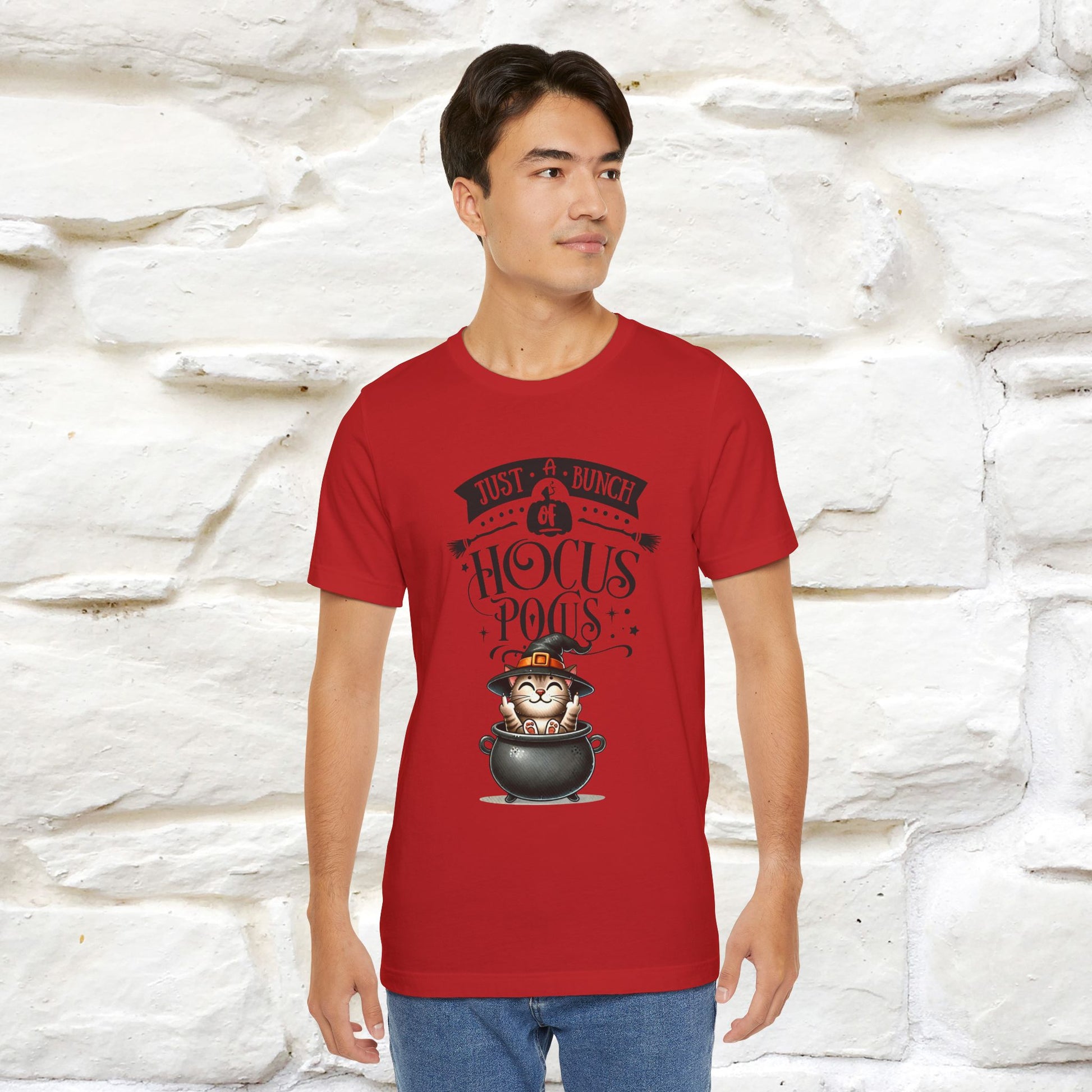 "Just A Bunch Of Hocus Pocus" Cat  T-shirt |Nunu&Miao Studio - Nunu&Miao Studio