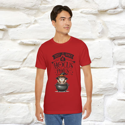"Just A Bunch Of Hocus Pocus" Cat  T-shirt |Nunu&Miao Studio - Nunu&Miao Studio