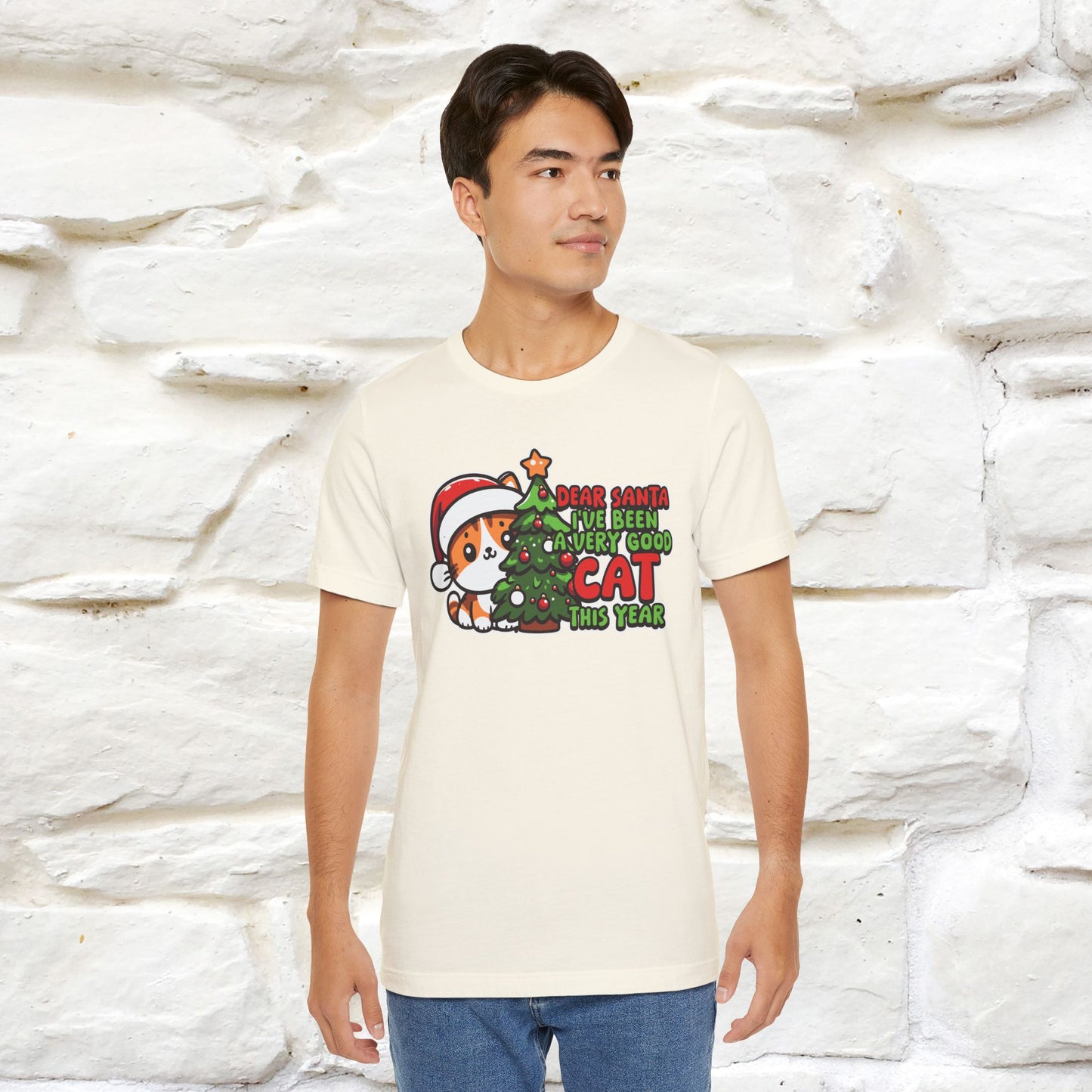 “Dear Santa, I'v Been a Very Good Cat..” | Cat T-Shirt | Nunu&Miao Studio