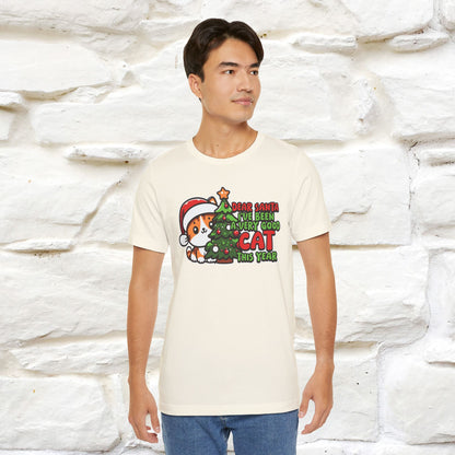 “Dear Santa, I'v Been a Very Good Cat..” | Cat T-Shirt | Nunu&Miao Studio