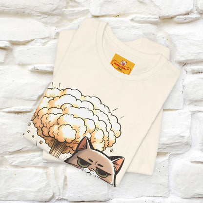 ''The Red Dot Chase'' Funny Cat T-Shirt | Nunu&Miao Studio - Nunu&Miao Studio